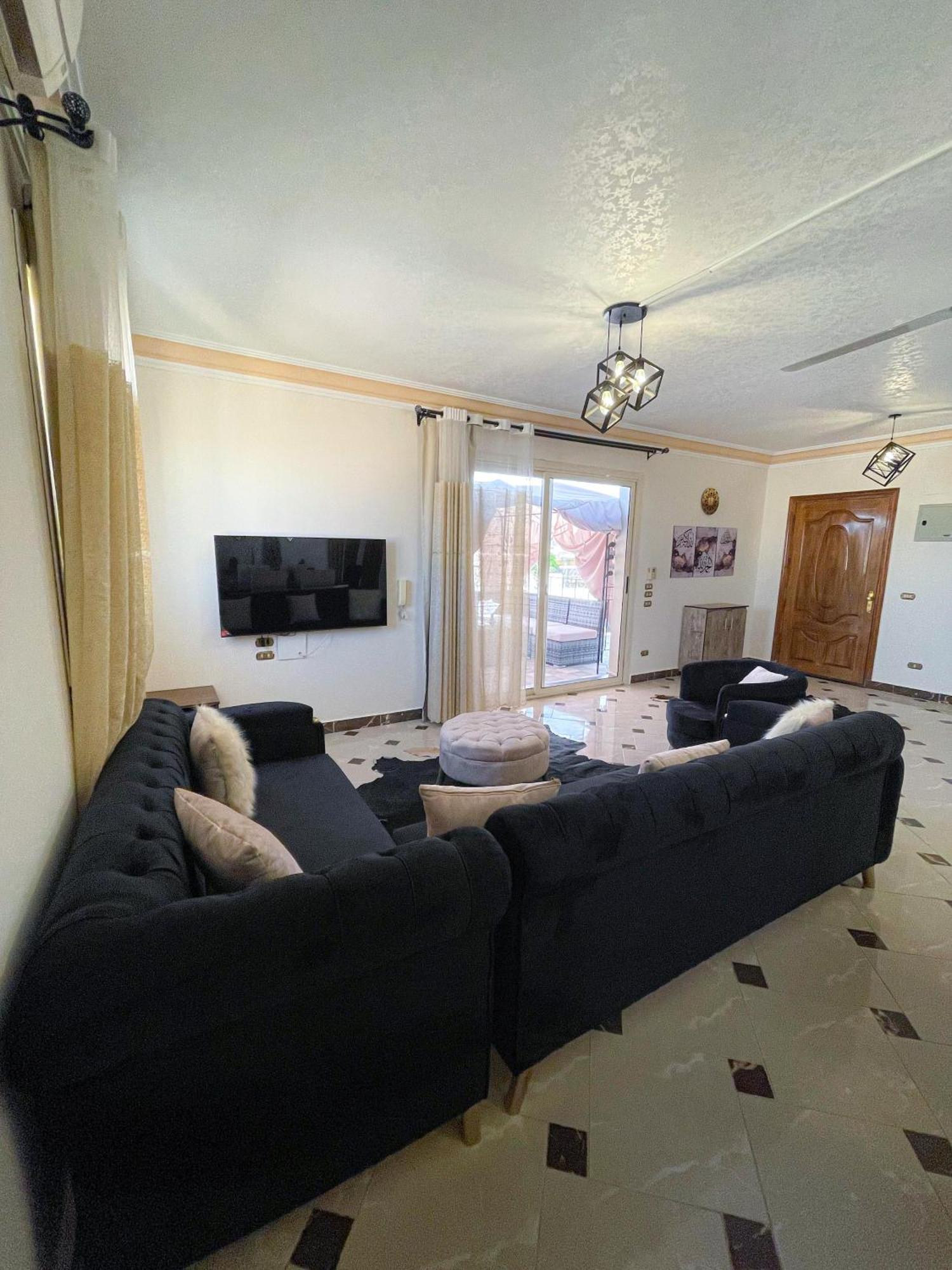 2Bd Apartment In A Rooftop With A Private Terrace Kairo Exterior foto