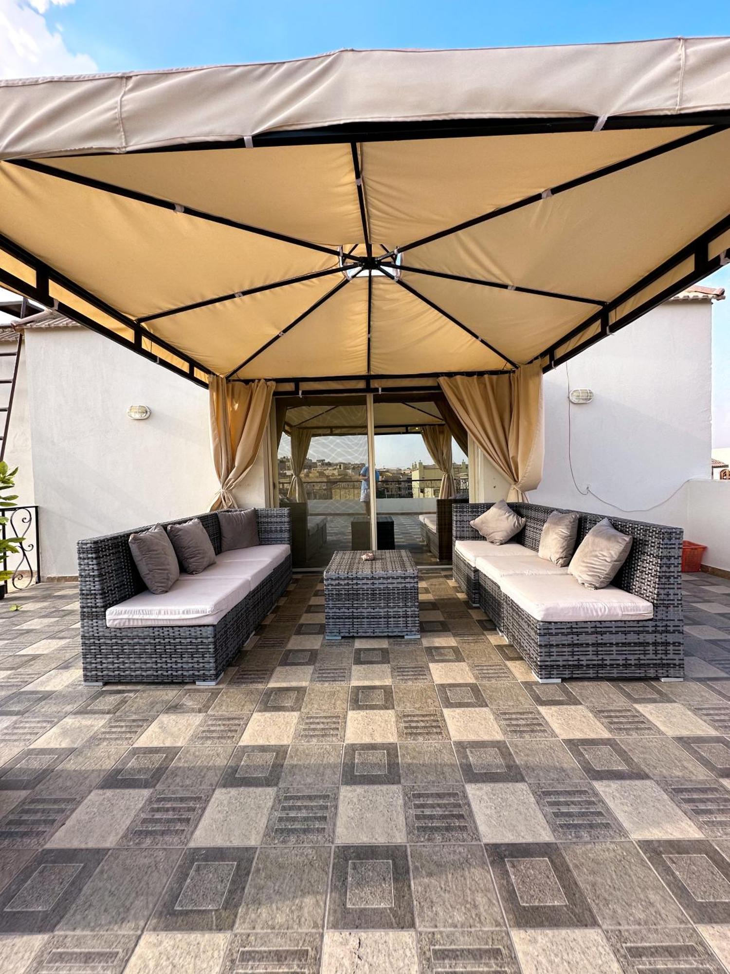 2Bd Apartment In A Rooftop With A Private Terrace Kairo Exterior foto