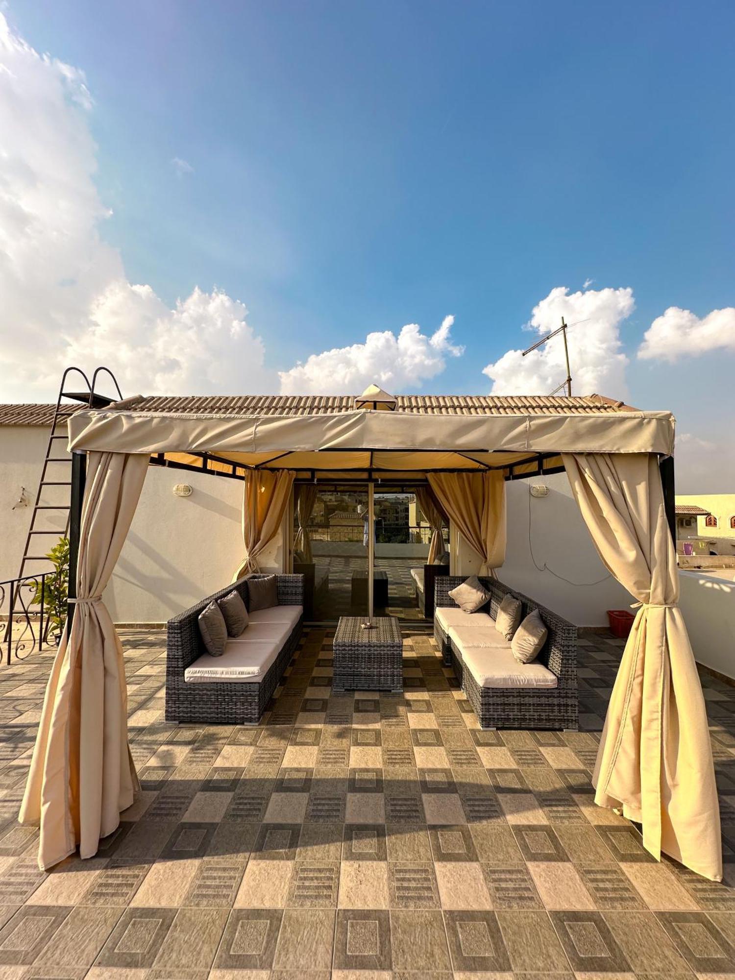 2Bd Apartment In A Rooftop With A Private Terrace Kairo Exterior foto